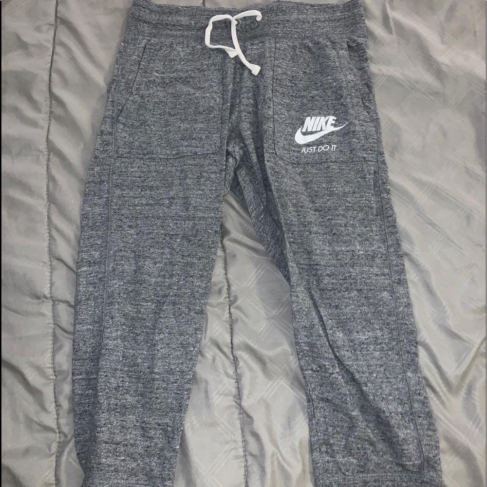 Nike sweats.